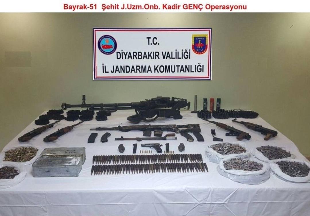 Silvan&rsquo;da Pkk&rsquo;ya Ait Cephanelik Ele Ge&ccedil;irildi