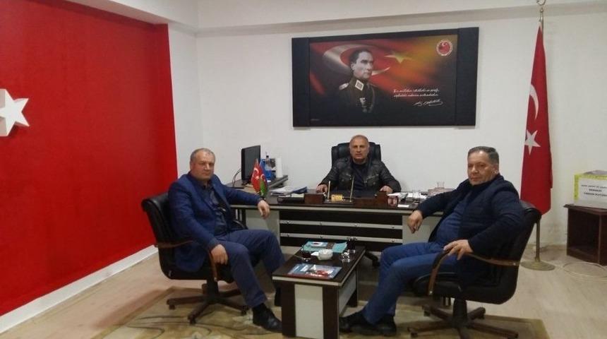 Asimder Ve Bdm Kars Şehit Aaileleri Derneğini Ziyaret Etti