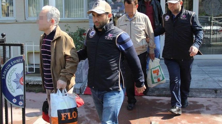 Fet&ouml;&rsquo;den G&ouml;zaltına Alınan 4 Eski Kaymakam Adliyeye Sevk Edildi