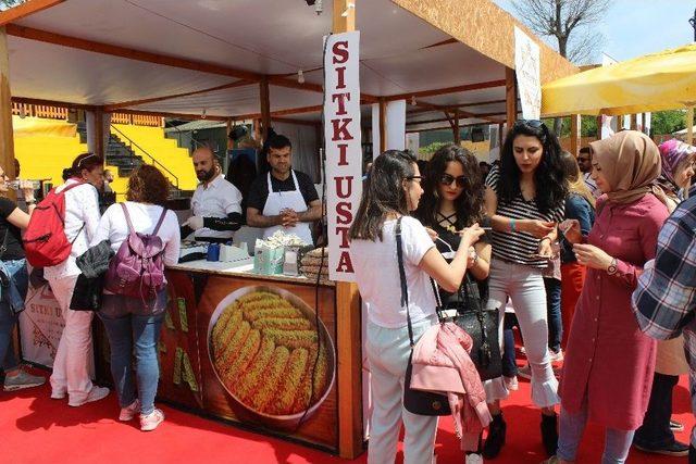 Tatlıfest’te Meşhur Kadayıfçı Sıtkı Usta Rüzgarı Esti