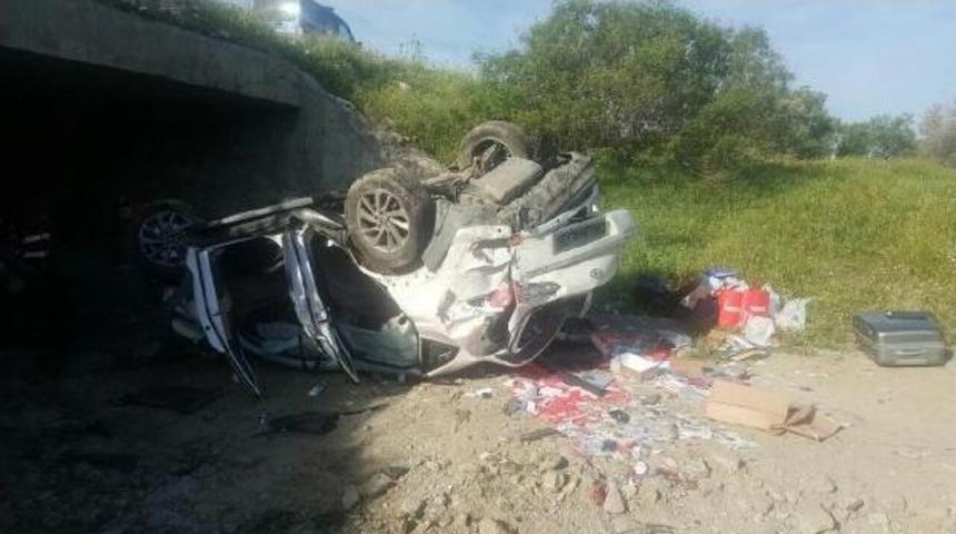 Aydınlı Gazeteci Ulucan Cipiyle Kaza Yaptı; Eşi Öldü, 4 Yaralı