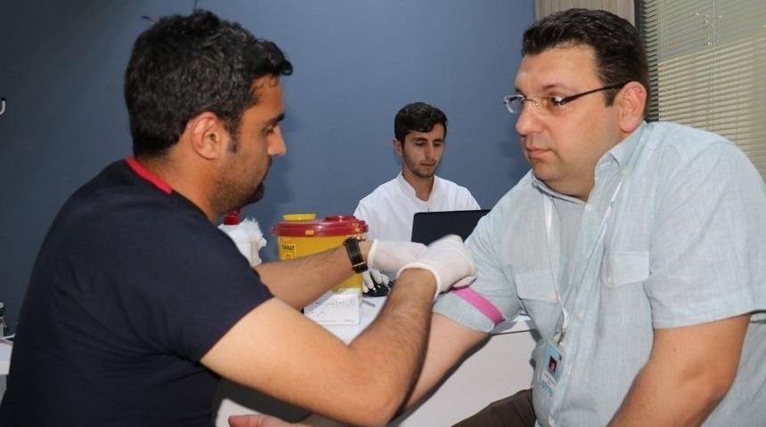 B&uuml;y&uuml;kşehir &Ccedil;alışanlarına Sağlık Taraması Yapıldı