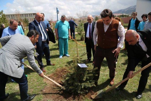 15 Temmuz Şehitleri İçin Fidanlar Dikildi