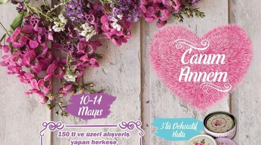 Anneler G&uuml;n&uuml; Alışverişine Hediye