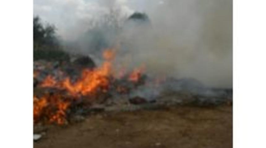 Hıdırellez Bitti &Ccedil;&ouml;pleri Yandı