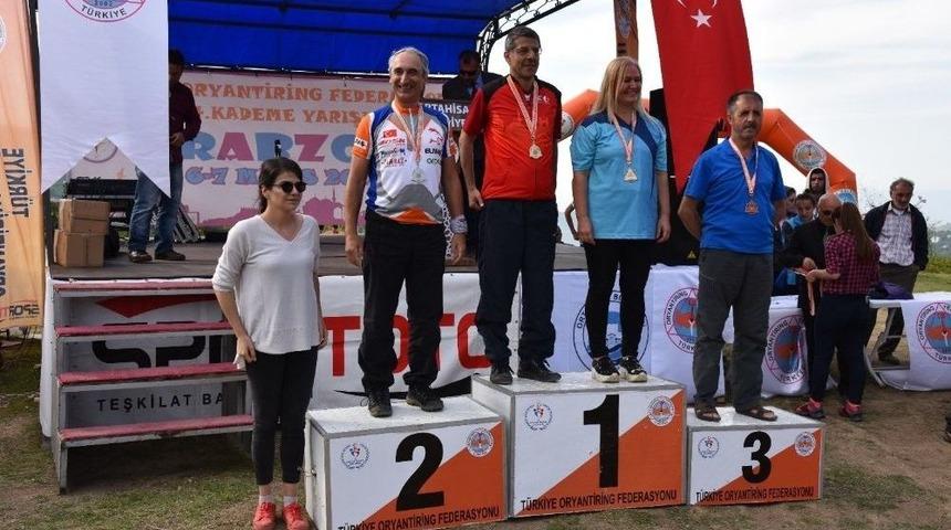 Trabzon&rsquo;da Oryantiringde Madalyalar Sahiplerini Buldu