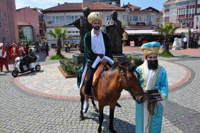 Fatih Sultan Mehmet'in Amasra'yı Fethi Canlandırıldı