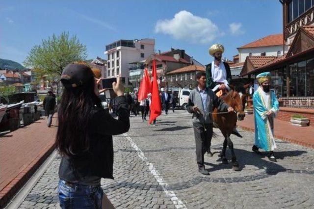 Fatih Sultan Mehmet'in Amasra'yı Fethi Canlandırıldı