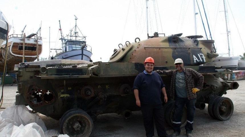 Savaş Tankı Dalış Turizmi İ&ccedil;in Batırılacak