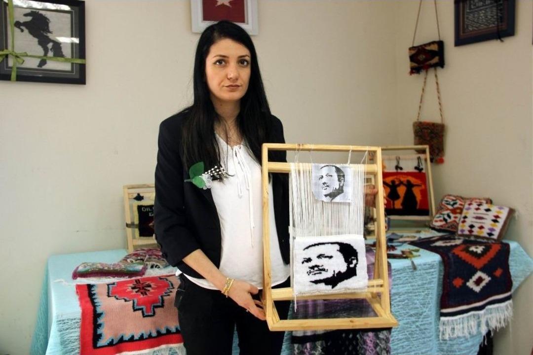 İlkadım Belediyesinden B&uuml;y&uuml;leyen El Sanatları Sergisi