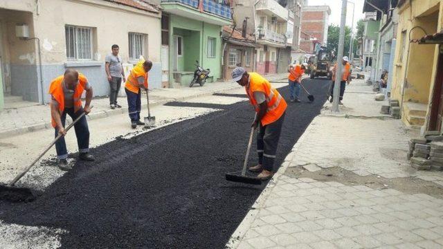 Başkan Kayda, Asfalt Çalışmalarını Yerinde İnceledi