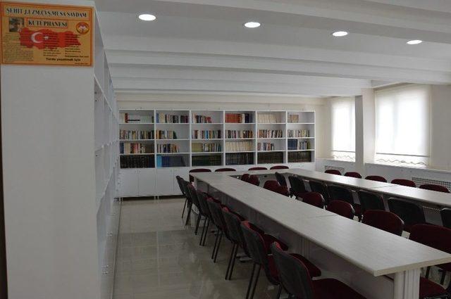 Şehit Uzman Çavuş Musa Saydam Adına Kütüphane Açıldı