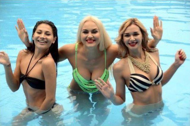 Miss 7 Continents Güzelleri Bodrum'da