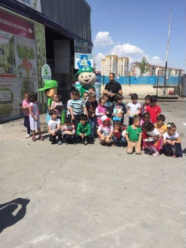 Öğrenciler Melikgazi Geri Dönüşüm Tesislerini Ziyaret Etti 1
