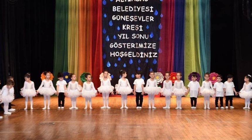 G&uuml;neşevler Kreşinde Mezuniyet Heyecanı