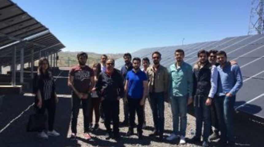Geleceğin Lojistik&ccedil;ilerinden G&uuml;neş Enerji Santraline Teknik Gezi