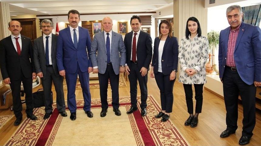 Thsk Başkan Yardımcısı Başaralı&rsquo;dan Başkan Sekmen&rsquo;e Ziyaret