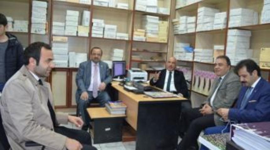 Prof. Dr. Ilıcalı&rsquo;dan Matbaa, Kırtasiye Ve Tabelacılar Odası&rsquo;na Ziyaret