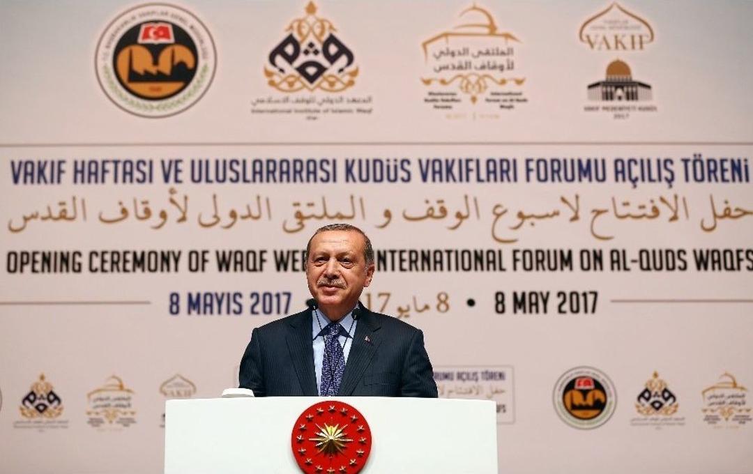 Cumhurbaşkanı Erdoğan: &ldquo;kud&uuml;s, T&uuml;m M&uuml;sl&uuml;manların Harem-i İzzeti Ve Namusudur&rdquo;