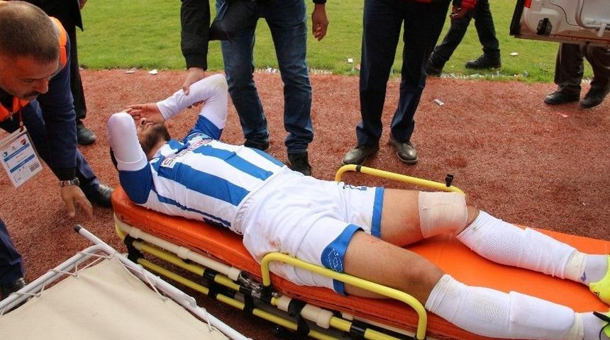 B&uuml;y&uuml;kşehir Belediye Erzurumspor Oyuncusu Erdem Ko&ccedil;al Sakatlandı