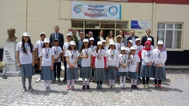 İnallı Ortaokulunda Tubitak Bilim Fuarı D&uuml;zenlendi 1