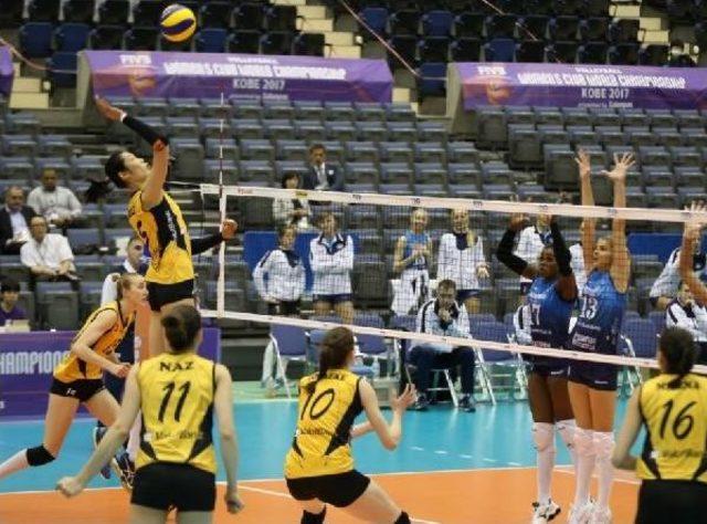 D&uuml;nya Kul&uuml;pler Voleybol Şampiyonası ndaki Temsilcilerimizden Biri Galip Biri Mağlup 1