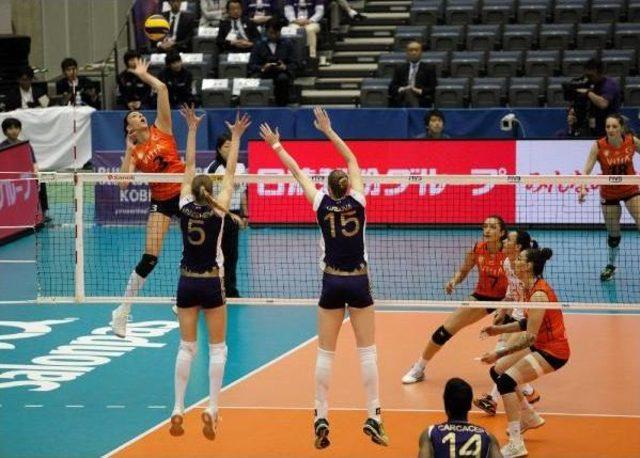 D&uuml;nya Kul&uuml;pler Voleybol Şampiyonası ndaki Temsilcilerimizden Biri Galip Biri Mağlup 2