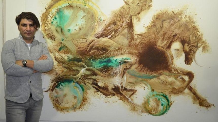 T&uuml;rk Kahvesiyle Resim