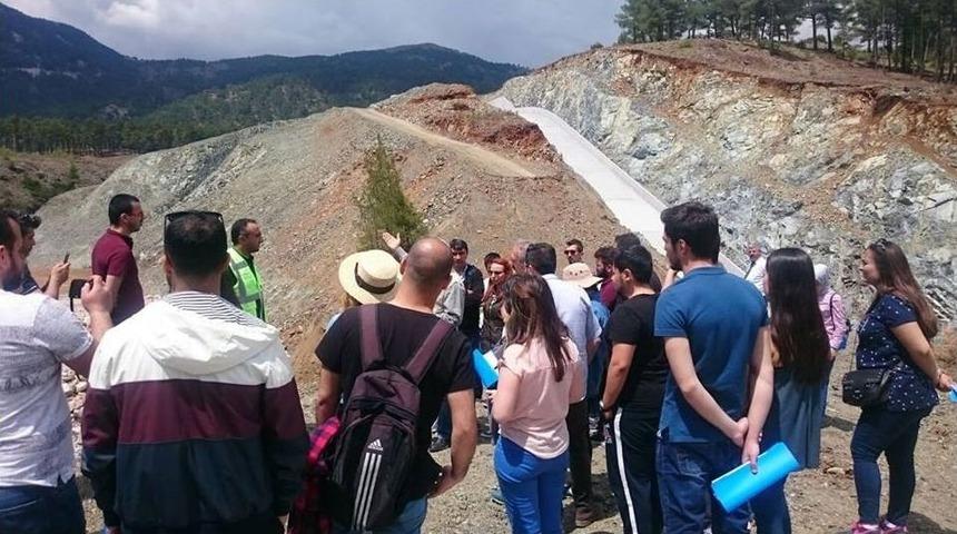 Arpacık G&ouml;letine Teknik Gezi D&uuml;zenlendi