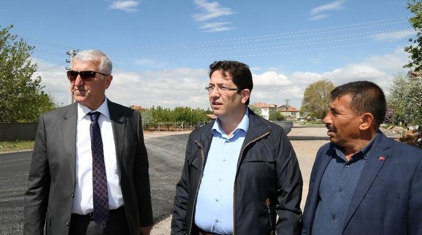 Aksaray Belediyesi Sıcak Asfalt &Ccedil;alışmasını S&uuml;rd&uuml;r&uuml;yor