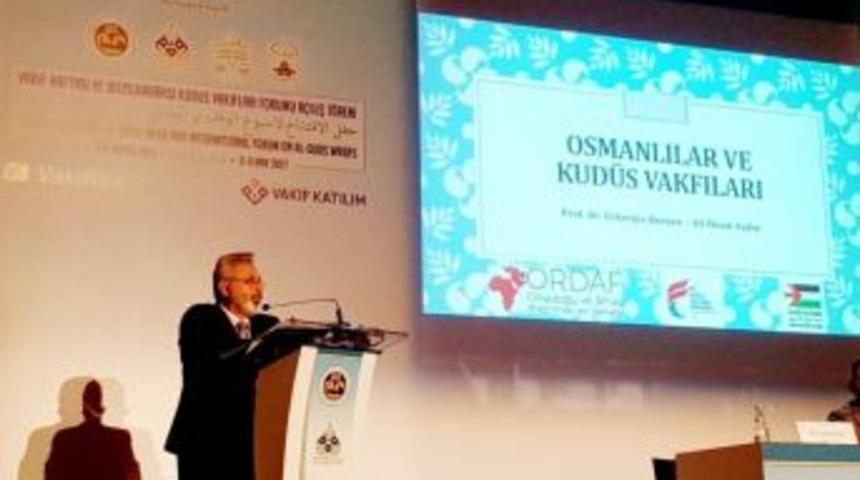 Prof. Dr. Zekeriya Kurşun: &ldquo;kud&uuml;s K&ouml;ylerinin Hepsi Vakıf Toprağıdır&rdquo;