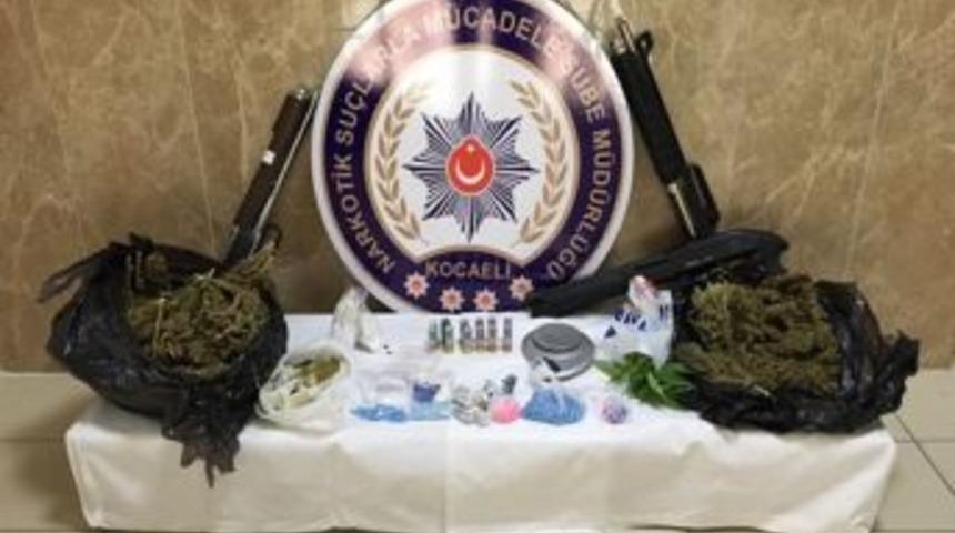 Kocaeli&rsquo;de Uyuşturucu Operasyonu: 51 G&ouml;zaltı