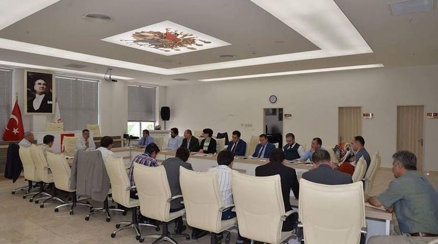 Başkan Yağcı, Haftalık İstişare Toplantısı Ger&ccedil;ekleştirdi