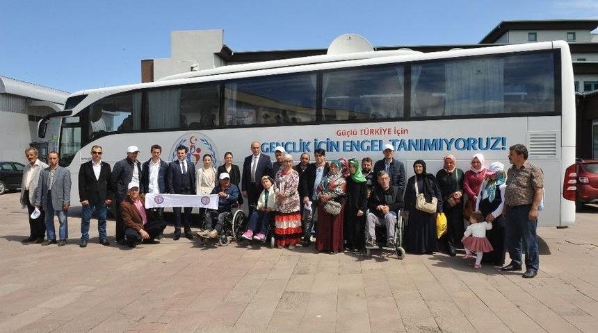 Hayrat&rsquo;ta K&ouml;y K&ouml;y, Ev Ev Dolaşıldı, Engelliler Tespit Edildi, Sporla Buluşturuldu