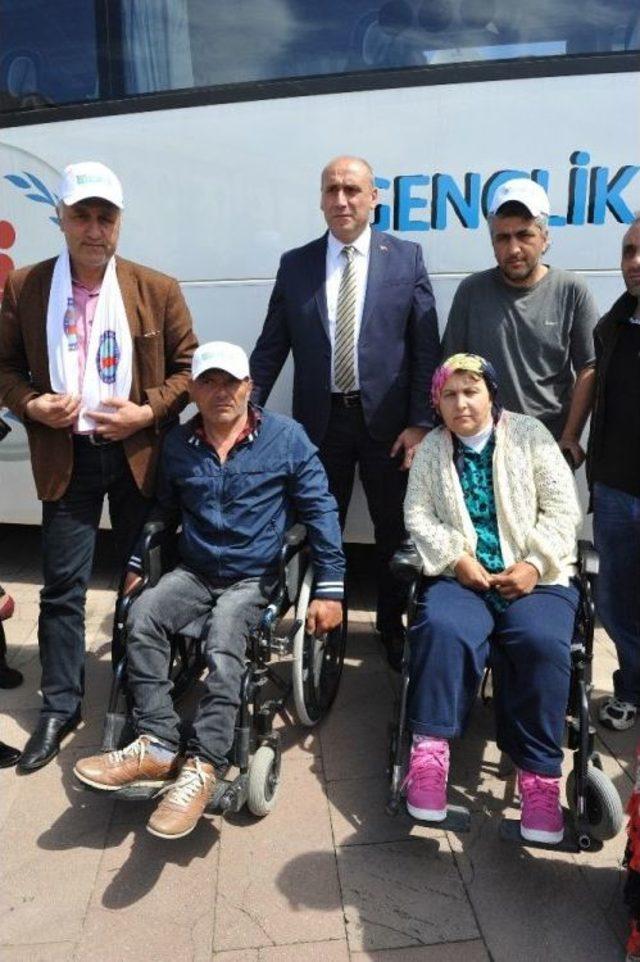 Hayrat&rsquo;ta K&ouml;y K&ouml;y, Ev Ev Dolaşıldı, Engelliler Tespit Edildi, Sporla Buluşturuldu 2