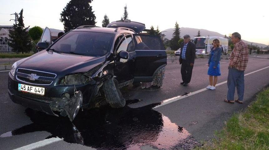Kaza Nedeniyle Nazilli-denizli Karayolu Ulaşıma Kapandı