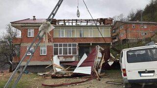 Trabzon’da 23 Nisan’daki Şiddetli Fırtınanın Hasar Tespit Çalışmaları Tamamlandı