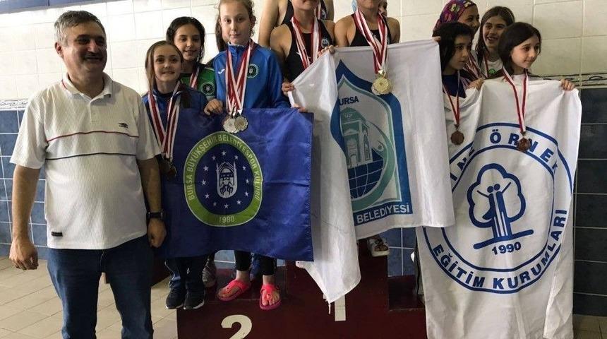 Yıldırımlı Y&uuml;z&uuml;c&uuml;lerden Bursa Şampiyonluğu