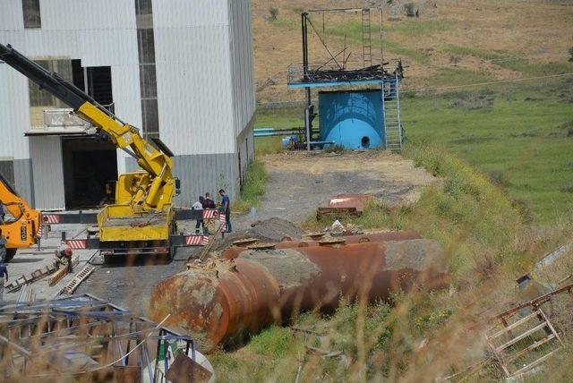 Aliağa’daki Yağ Fabrikasında Yangın