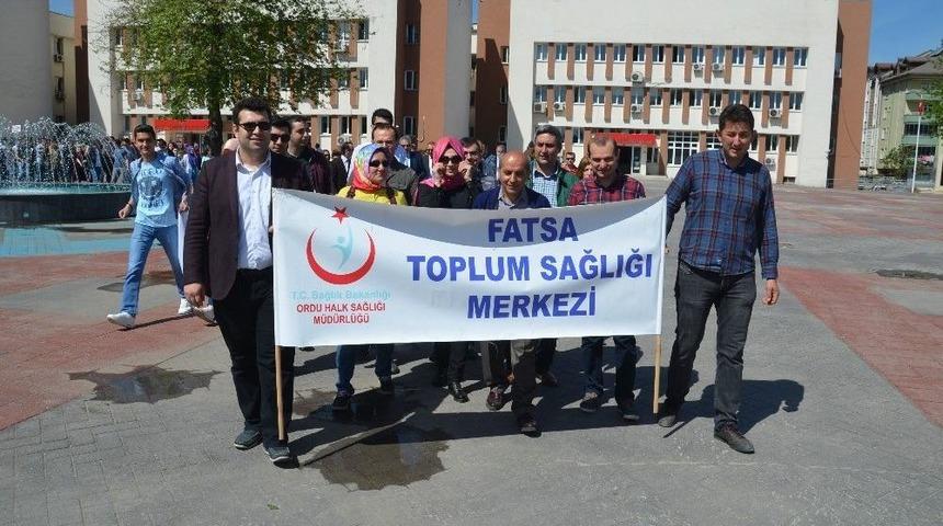 Fatsa&rsquo;da &lsquo;sağlıklı Yaşam Y&uuml;r&uuml;y&uuml;ş&uuml;&rsquo;