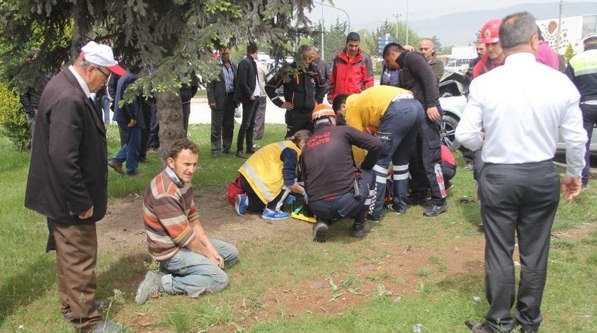 Bolu&rsquo;da Trafik Kazası: 4 Yaralı