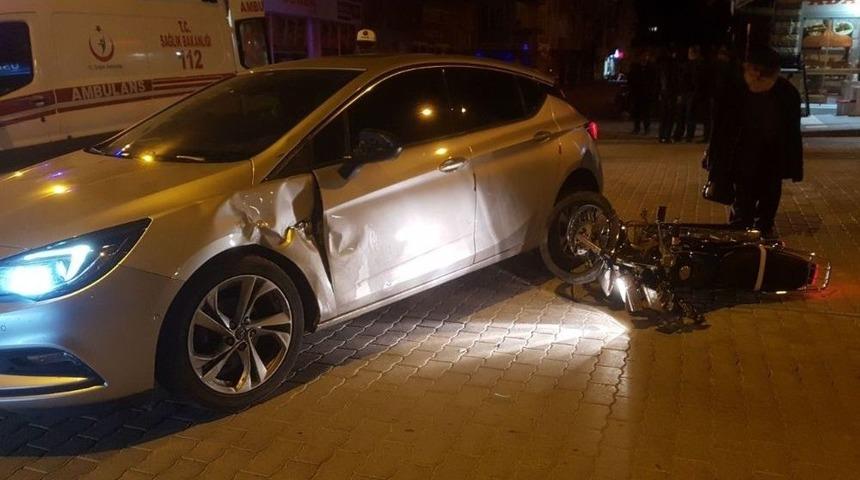 Tavşanlı&rsquo;da Trafik Kazası, 1 Yaralı