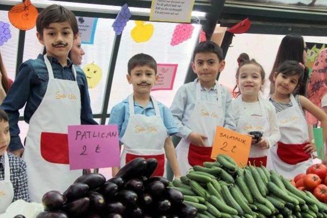 Anasınıfı Öğrencileri Pazar Esnafı Oldu