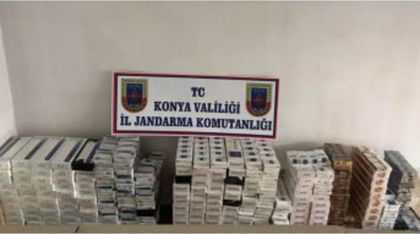 Akşehir&rsquo;de Ka&ccedil;ak Sigara Operasyonu