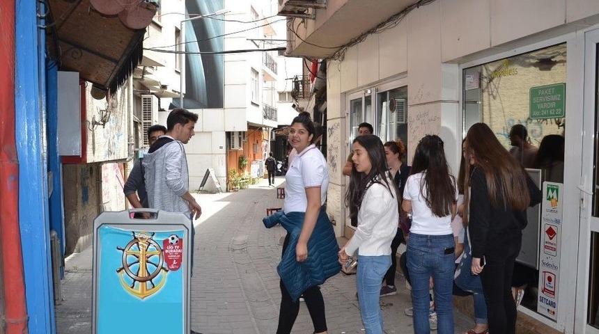 Kafede Yangın Paniği