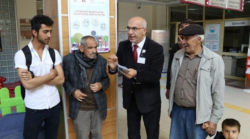 Kahta Devlet Hastanesinden Astım Farkındalığı