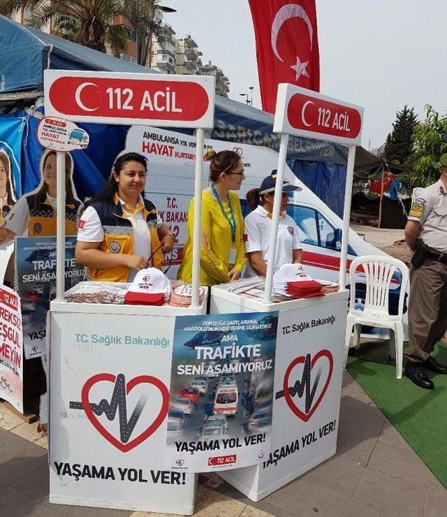 Trafik Haftası Etkinliğinde Kan Bağışı