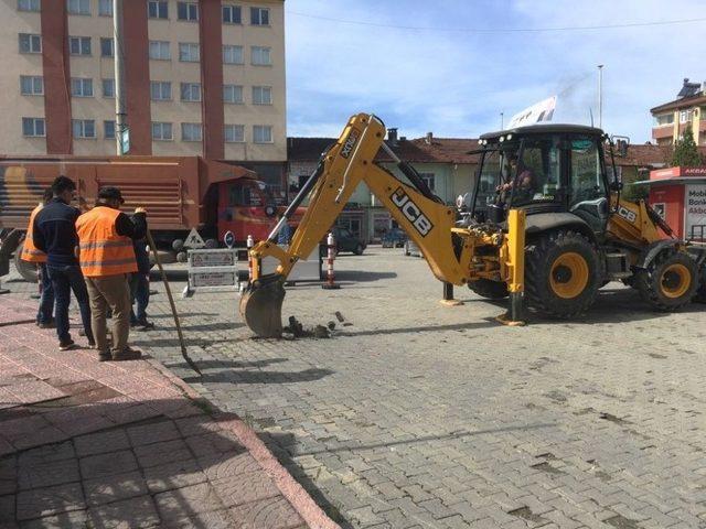 Devrekani’de Doğalgaz Çalışmaları Başladı