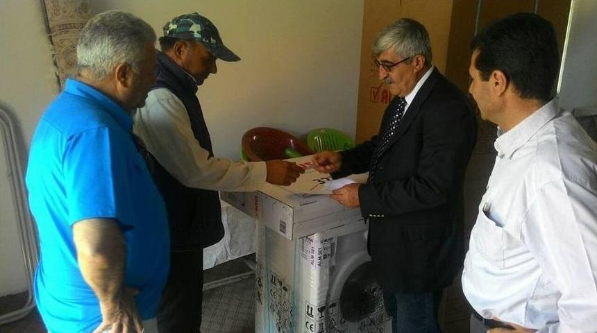 B&uuml;y&uuml;kşehir&rsquo;den Eşya Desteği