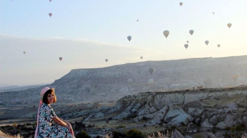 Kapadokya&rsquo;da Nisan Ayında Turist Artışı Yaşandı